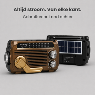 Nooit meer zonder stroom of bereik – wat er ook gebeurt.