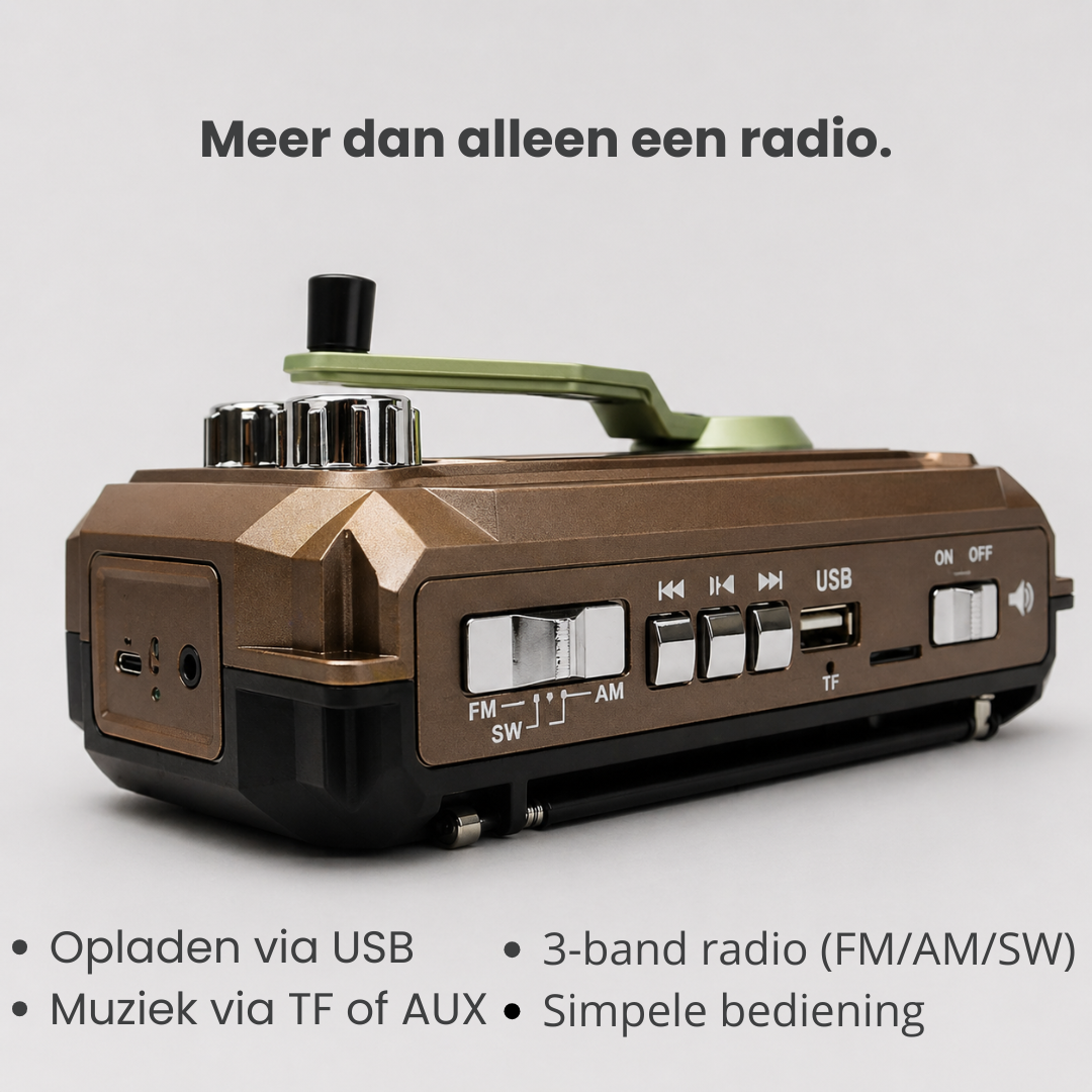 Nooit meer zonder stroom of bereik – wat er ook gebeurt.