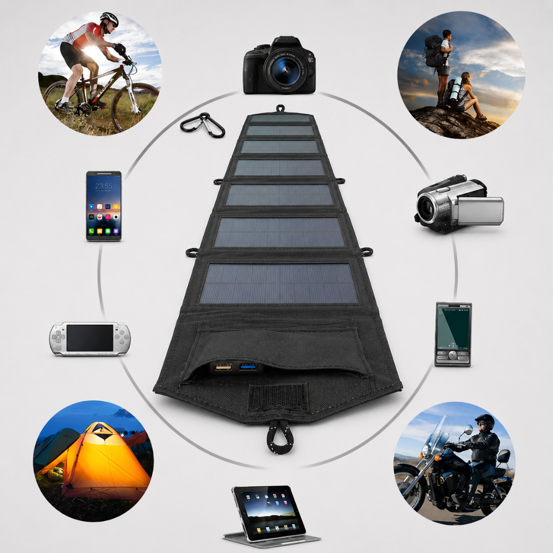 SunCharge Pro™ Altijd stroom. Waar je ook bent.