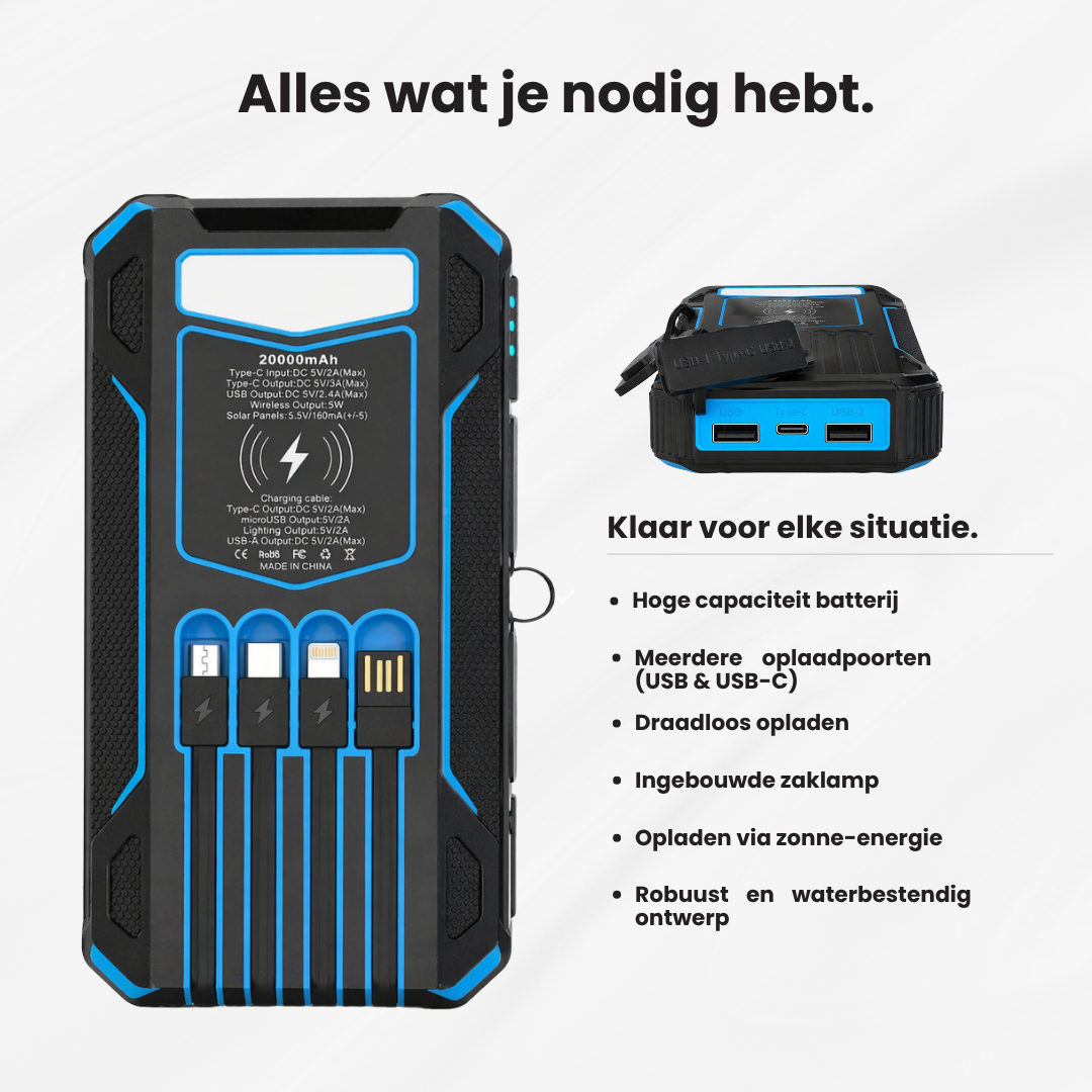 VolturaX Solar Powerbank