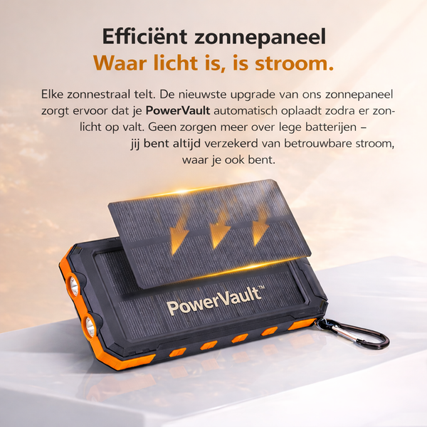PowerVault™ = jouw persoonlijke energiekluis