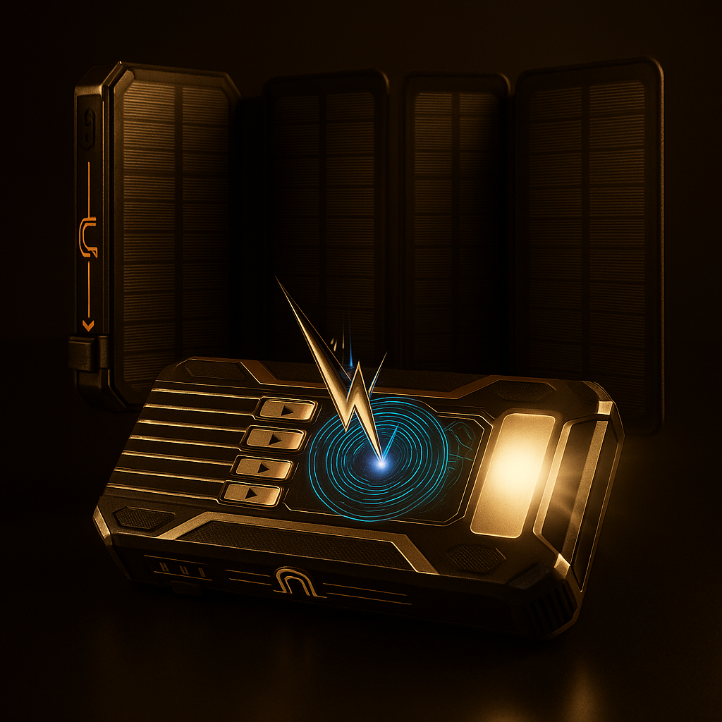 VolturaX™ – 48,000mAh Solar Power Station