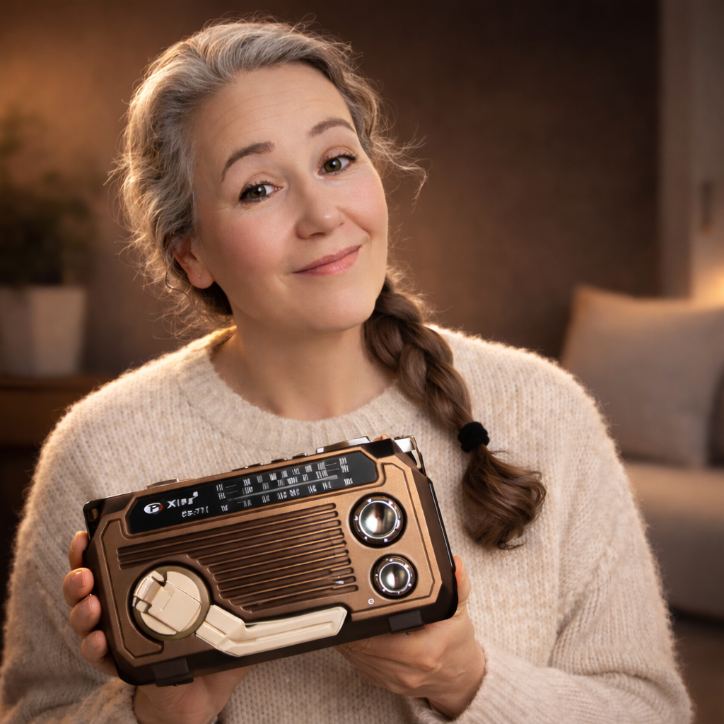 Altijd voorbereid met de PowerSafe™ 3-in-1 Noodradio: opladen, radio en zaklamp in één.