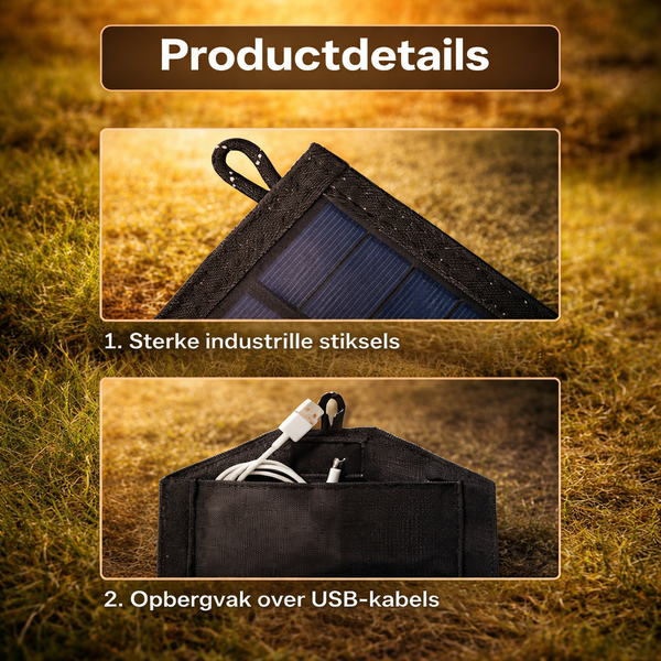 SunCharge Pro™ Altijd stroom. Waar je ook bent.