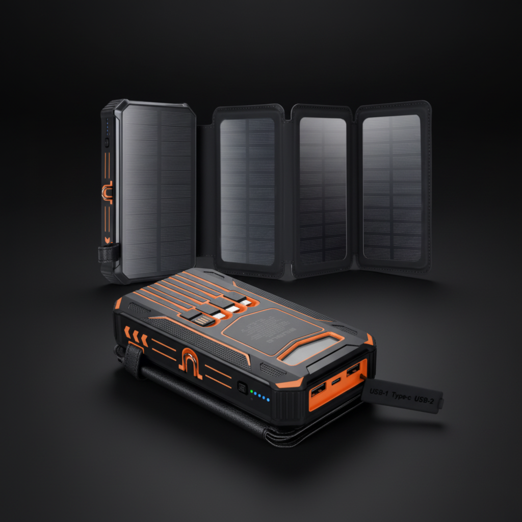 VolturaX™ – 48,000mAh Solar Power Station